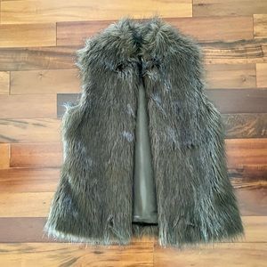 [Kenar] Brown Faux Fur Vest